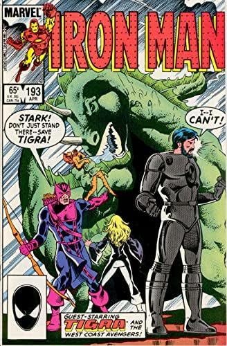 Iron man (1-ва серия) 193 VF / NM ; Комиксите на Marvel | Дани о ' Нийл