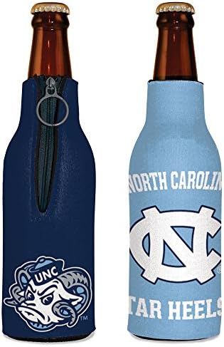 Охладител за бутилки WinCraft NCAA North Carolina Tar Heels, Цветовете на отбора, Един Размер