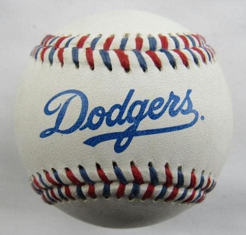 Раул Мондеси Подписа Автограф С Логото На Dodgers Baseball B107 - Бейзболни Топки С Автографи