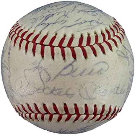 1960 Екип AL Champs ню ЙОРК Янкис Подписа (27) Бейзболен мантията на Reach Maris JSA 165153 - Бейзболни топки