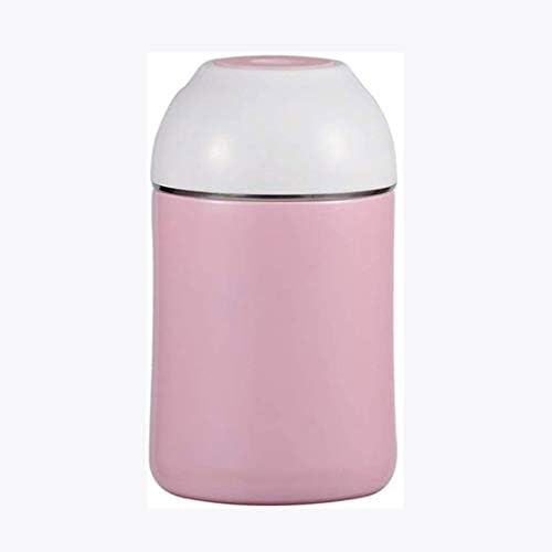 Изолиран Обяд-бокс MGWYE Peach Pink - Обяд-Кутия от Неръждаема Стомана, 750 мл за Обяд, Кутия с Капак и Уплътнение