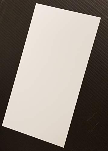 SIBE-R-ПЛАСТМАСОВИ листове от стирен, бял, 030 x 7,6 x 11 (4)