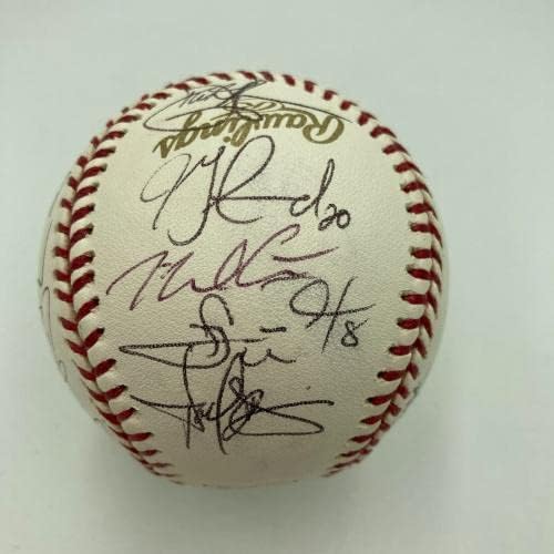 2005 Отборът на Чикаго Уайт Сокс Подписа бейзболни топки Световните серии MLB, Аутентифицированные с голографическими