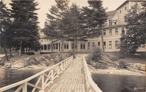 Езерото Споффорд, Ню Хемпшир, пощенска Картичка, с Реални Снимки