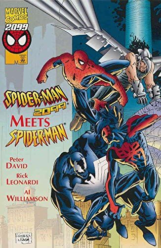 Спайдърмен 2099 отговаря на spider-man 1 VF / NM; Комикс на Marvel