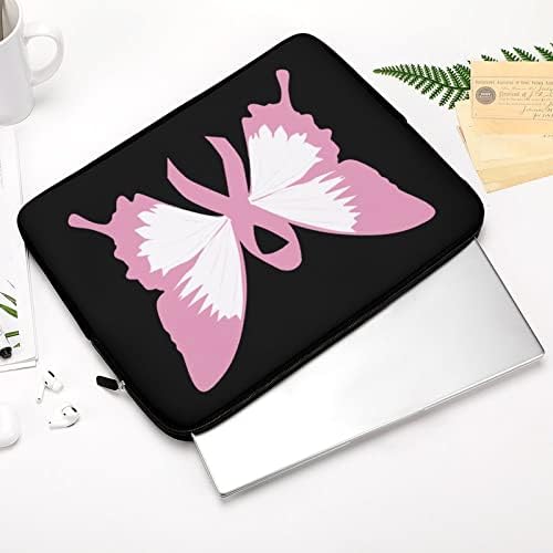 Пеперуди от рак на млечната жлеза, Съвместима с MacBook HP, Dell, Твърд Калъф за лаптоп със сладък графика за