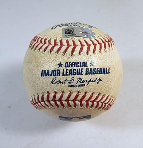 2019 Chicago Cubs, Използвани В играта Бейзболни Топки Rizzo RBI S Contreras Single Bote HBP резервната банка на индия - Използваните В Играта Бейзболни Топки