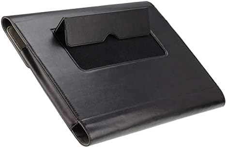 Черен кожен калъф-за награда Broonel - Съвместим с 14-инчов лаптоп ASUS VivoBook 14 X412