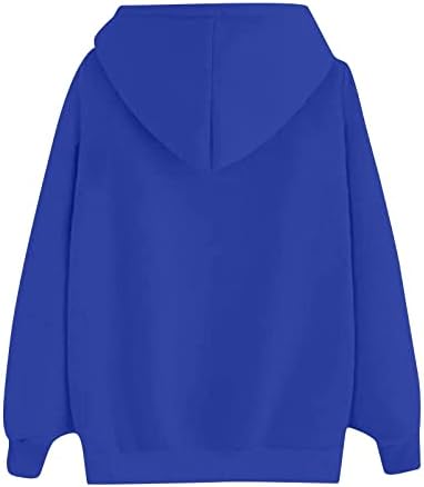 Дамски Блузи Оверсайз, Пуловер, елегантно облечен Hoody с Дълъг Ръкав, Тренировъчен Топ, Пуловер С Качулка Есен