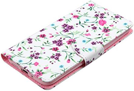 Чанта-портфейл Asmyna за LG G5 - на Дребно опаковка - Пресни падащи цветя