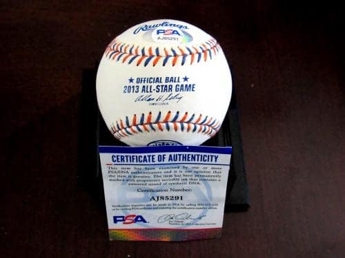 Мани Мачадо 13 2013 Всички звезди Ориолс Подписаха Авто 2013 A / s Baseball Game Psa - Бейзболни топки с автографи