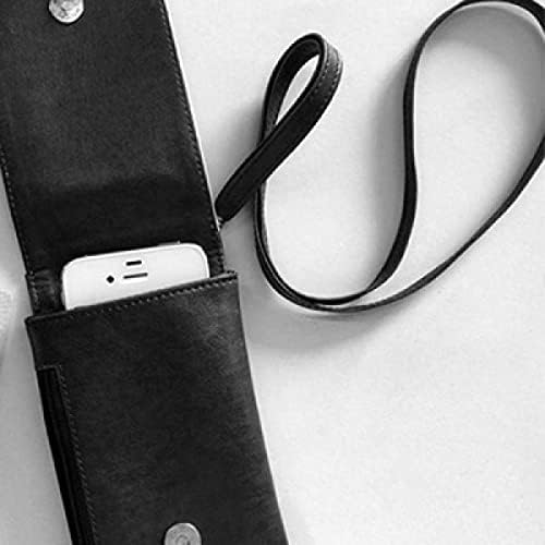 Отломки От Надпис Китайска Фамилия Йероглиф Шъ Телефон В Чантата Си Портфейл Окачен Мобилен Калъф Черен Джоба
