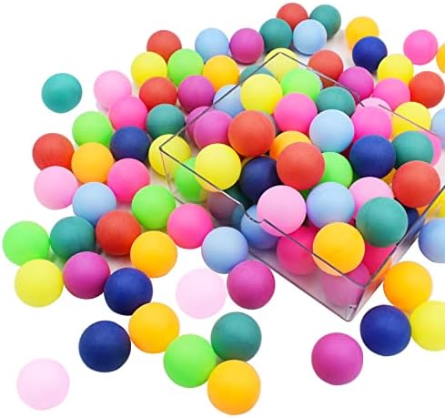 Цветни Топки за Пинг-понг Yuanhe на Едро, Топки за Тенис на маса 40 мм за игри със собствените си ръце, на Декоративно-приложното