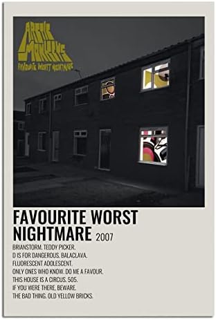 Glodse Arctic Monkeys Плакати Любим най-Лошия Кошмар на Художествени Стенни Картини на Платно за Съвременния