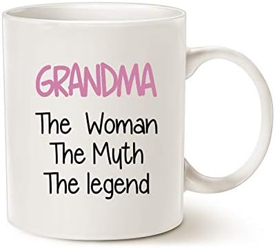 MAUAG Ден на Майката Баба Кафеена Чаша за Коледни Подаръци, Баба, Жена Мут Легенда, най-Добрите Подаръци за
