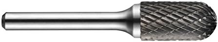 Твърдосплавен Въртящ се Цилиндър с Ярък Шариковым Заусенцем 12,7 мм х 6 мм