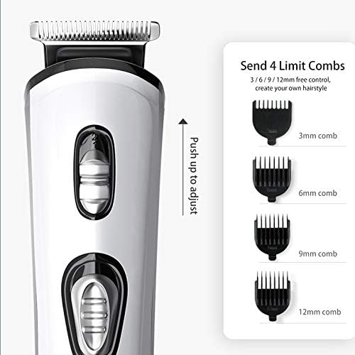 Електрическа машина за подстригване на коса LYKYL, мъжки тример за коса, USB акумулаторна машина за коса за възрастни, професионален фризьор